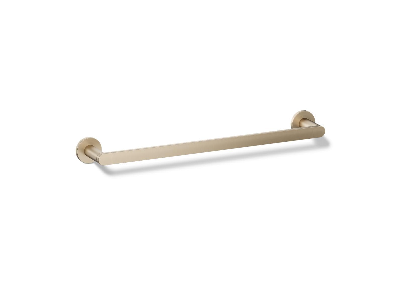 Barre porte-serviettes KOHLER Composed 18 bronze brossé contre les serviettes humides