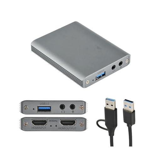 Périphérique vidéo 4K carte de capture USB pour streaming et conférence