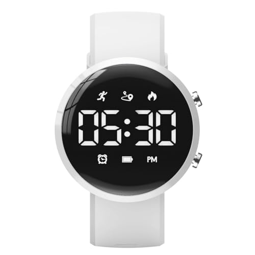 Focwony Orologio digitale fitness tracker per bambini, impermeabile, con contapassi,