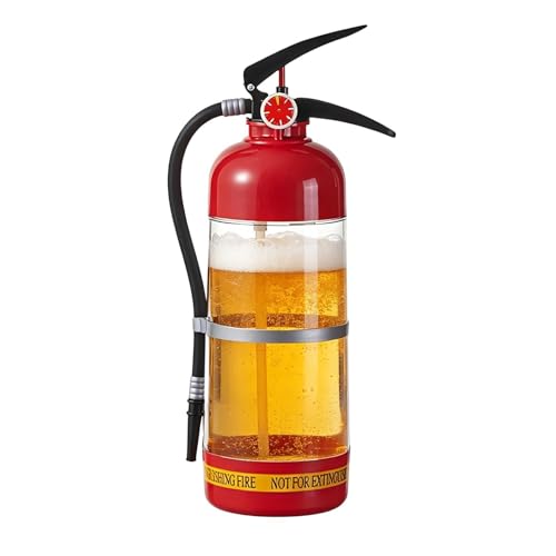 Dispensador de cerveza de barril, extintor de incendios, dispensador de licor helado, para camareros, bebedores, mujeres, hombres, hogar, oficina, fiesta, restaurante, cafetería, barbacoa, reunión