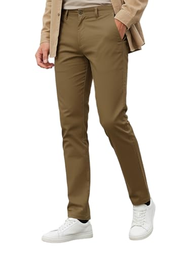 Image of Urbano Fashion Men's Slim Fit Mid Rise Pants