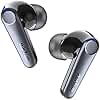 EarFun Air Pro 3 Noise Cancelling Earbuds, Qualcomm® aptX™ Adaptive Sound, 6 Mics CVC 8.0 ENC, Bluetooth 5.3 Earbuds, Multipoint Connection, 45H Playtime, App Customize EQ, Wireless Charging