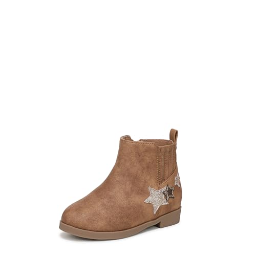 Blowfish Malibu Infant Girls Starling-T Fashion Boot Tan Brown Faux Leather 12 M