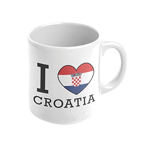 Mygoodprice MUG en céramique au motif Flag croatie