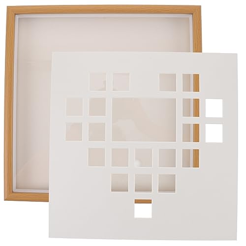 Ciieeo My Boys and Girls Grow Picture Frame Diy Art Display Wooden Photo Frame for Boys and Girls Wall Decor