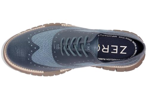 Image of Cole Haan Mens Zerogrand Remastered Remaster Embrostitch Wingtip