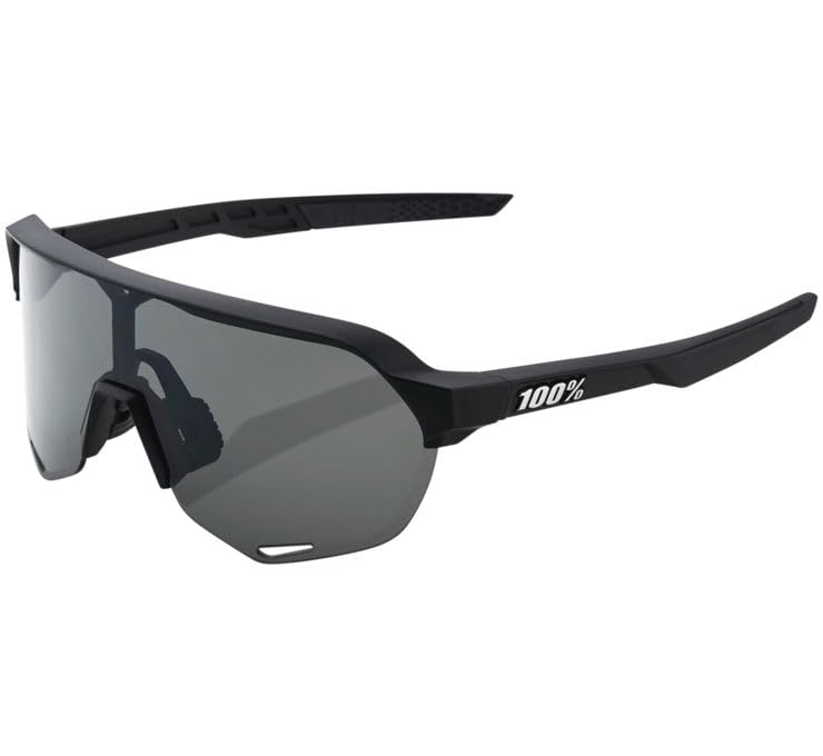 Lunettes de soleil S2 100% Noir Fumé pour vos sorties vélo et running