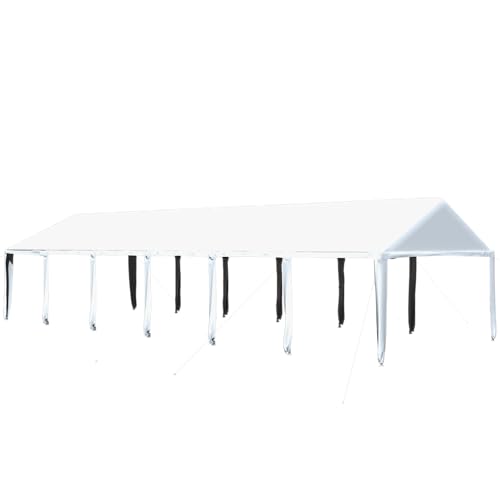 Solycarpa Carpa para Camping | Cenador Exterior Resistente con Ventanas, Impermeable. Alta Funcionalidad Económica | Ideal para Jardín, Eventos, Bodas, Feria, Restaurante y Terraza | 12 x 5 Metros - imagen 2