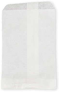 Jewelry Gift Bags White 6"x 4" (Package of 100)
