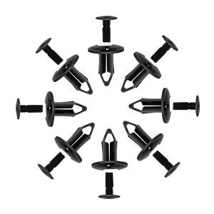 Plastic Push Rivets UTV ATV Fender Clips Nylon Bumper Fastener Rivets Expansion Screws Replacement Kit Compatible with Can Am Pioneer Auto Body (100PCS+1 Plastic Fastener Remover Tool)