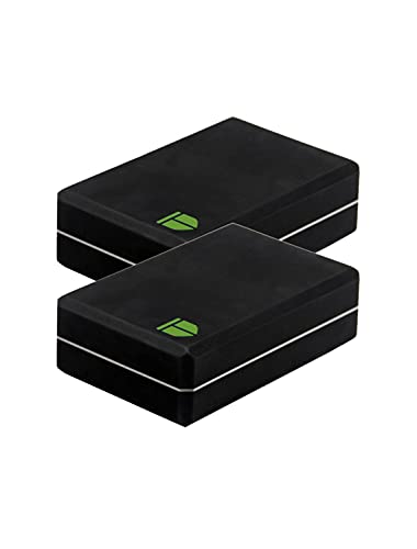 Image of TEGO Boost Yoga Block - Firm EVA - 3x6x9 Inches - 2 Pieces - Accessory for Yoga and Pilates
