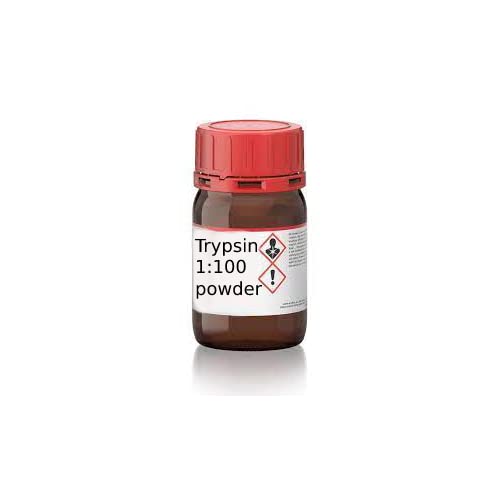 Trypsin 1:100 Powder For Chemistry Biology Laboratory Experiment Demonstration Research