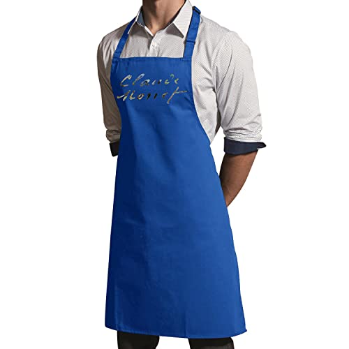 Tablier cuisine Claude Monet impressionnisme chic en tissu premium