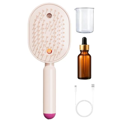 Peigne de massage électrique pour un rituel spa à la maison sur cheveux mouillés ou secs