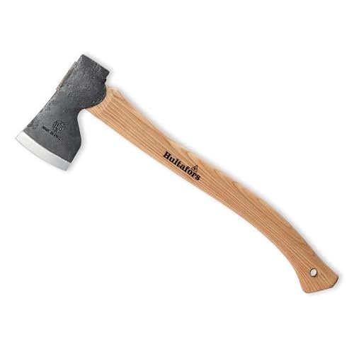 Hultafors Dvardala Premium Hunting & Forest Axe, Made of hand-forged Swedish CO2-neutral axe steel