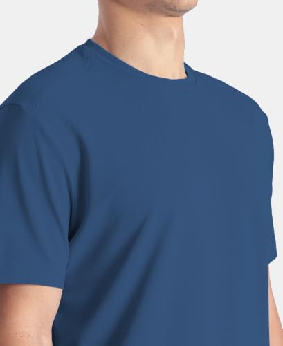 Image of Jockey AM74 Men Microfiber Fabric Round Neck Half Sleeve Activewear T-Shirt with StayFresh Treatment