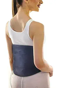 WROXTY Heat Therapy Orthopaedic Pain Reliever Electric Heating Pad for Joints, Muscle, Back, Leg, Shoulder, Knee, Neck (with Auto Temperature Controller) Universal (Universal Grey)