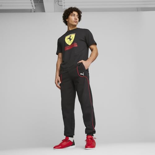 Image of PUMA Mens Scuderia Ferrari Drift Cat Decima Lace Up Sneakers Shoes Casual - Black