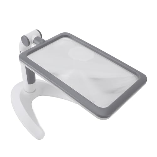Loupe basse vision Pilipane support réglable et éclairage USB blanc - 3