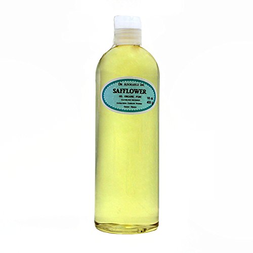 Safflower OIL High Oleic Organic 100% Pure 16 Oz / 1 Pint
