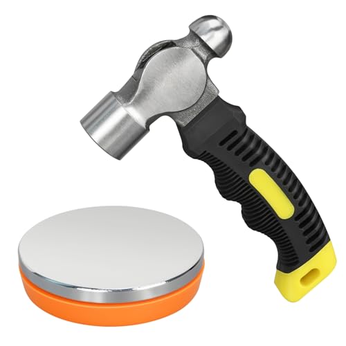 Steel Bench Block and Metal Stamping Hammer Kit