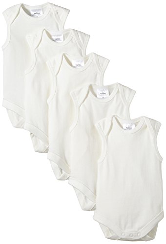 Twins - Body Bimbi, pacco da 5, bianco (Off