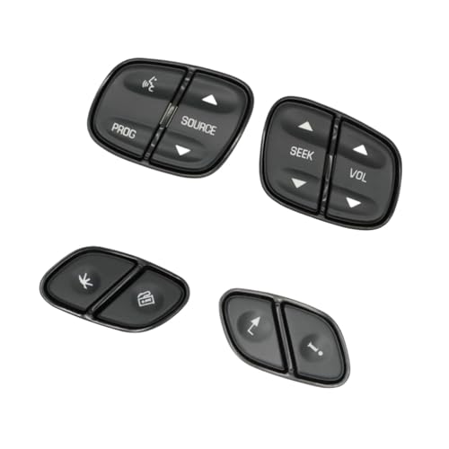 Boutons commande de volant lot de 4 commutateurs précis pour GMC