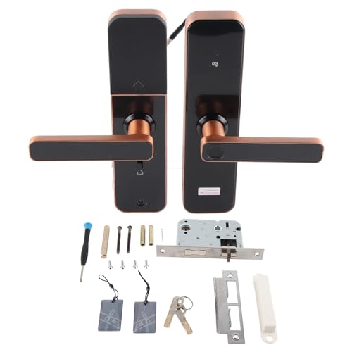 Nutriess Wi Fi Smart Door Lock Touch Panel Fingerprint Multiple Unlocking Modes Virtual Code Tuya Smart Home Office Secure Access