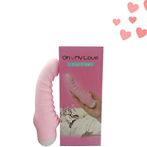 Rechargeable,Cordless,7X Multi-Speed Mini Waterproof Silent Body Massager Wand -Pink