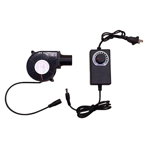 Image of Barbecue Air Blower Mini Camping Fire Stove Metal Fan for Grills Stove Tools Style A