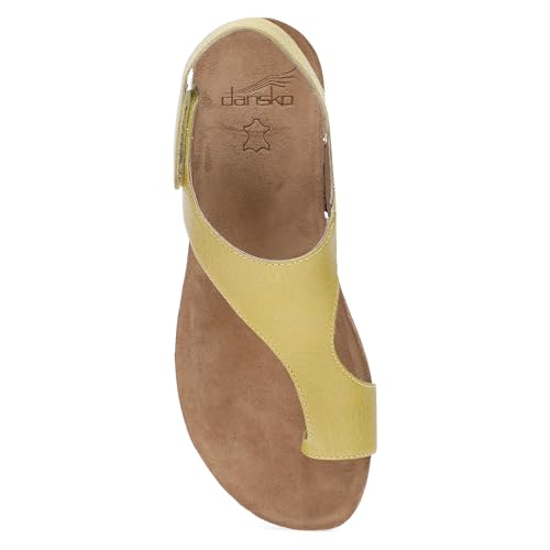 Image of Dansko Reece Sandal for Women - Memory Foam and Cork Footbed for Comfort and Arch Support - Lightweight Rubber Outsole for Long-Lasting Wear with Hook & Loop Strap