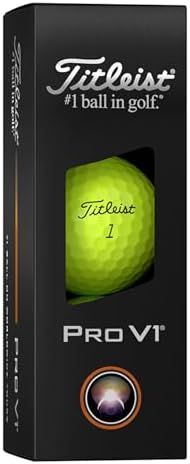Titleist Pro V1 Golf Balls Pack of 12 for Serious Golfers