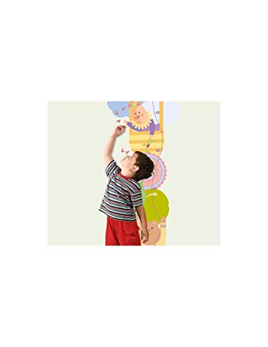 Toise doudou en sticker mural pour immortaliser sa croissance