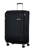 Samsonite Base Boost Facelift, Maleta Blanda de 78 cm de tamaño, Maleta facturable, candado TSA, Ligera y Ampliable, 105/112,5 L, Negra (Negra)