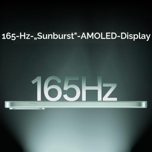 OnePlus Nord 6 AI Smartphone 8GB+256GB, Snapdragon 8s Gen 4, Akku 7500mAh, 6.78" Display 165Hz 1.5K Sunburst AMOLED, 50MP Sony OIS, 4K 60fps, 80W Ladegerät, IP68/69K, 32MP Selfie, Schwarz