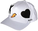 BOSS Herren Lotus Cap, White100, ONESI