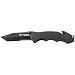 Smith & Wesson Border Guard SWBG6TS 10.1in S.S. Folding Knife with 4.2in Serrated Tanto Blade and G-10 Handle for Outdoor, Tactical, Survival and EDC