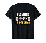 Idée-cadeau drôle pour un plombier qui gère la pression, homme plombier qui aime la bière et l'apéro. Cadeau drôle pour les amateurs de bière à la pression. Humour bière, cadeau plombier