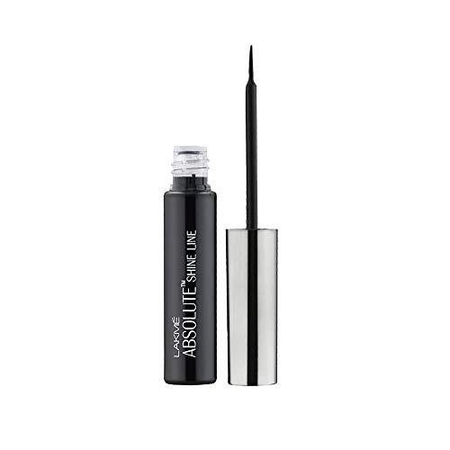 Image of Lakme Eyeconic Lash Curling Mascara, Black, 9ml and Lakme Absolute Shine Liquid Eye Liner, Black, 4.5ml