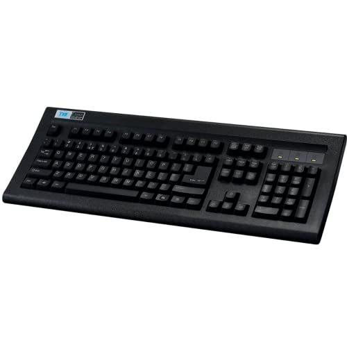 Image of Keyboard Protector for TVS Gold Mechanical Desktop Keyboard| Thin Soft TPU Cover Desktop Keyboard Skin (Transparent)