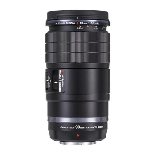 OM SYSTEM Olympus M.Zuiko Digital ED 90mm F3.5 Macro is PRO for Micro Four Thirds System Camera...