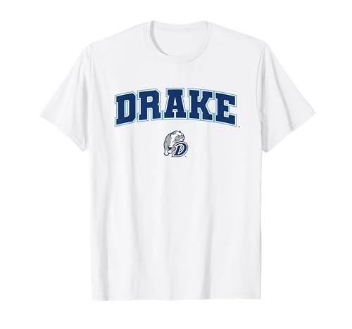Drake University Bulldogs Arch Logo T-Shirt