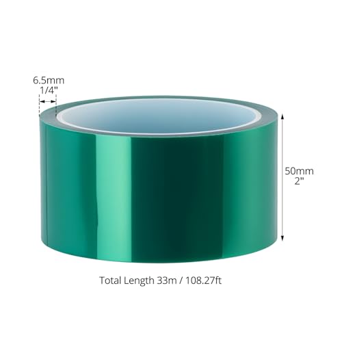 QWORK® Harzklebeband, 5cmx33m Epoxidharzband, Trennharzklebeband, für Epoxidharz, River Table