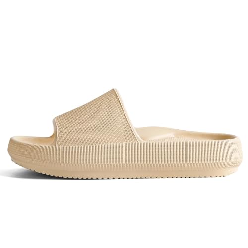 Image of Unisex Arch Support Shower Shoes with Drain Holes Slides