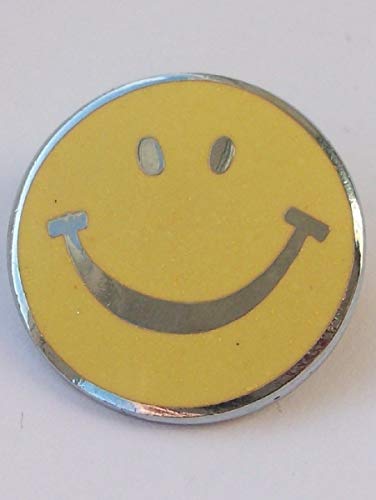 Preisvergleich Produktbild Unbekannt Anstecknadel Smiley-Gesicht Emaille