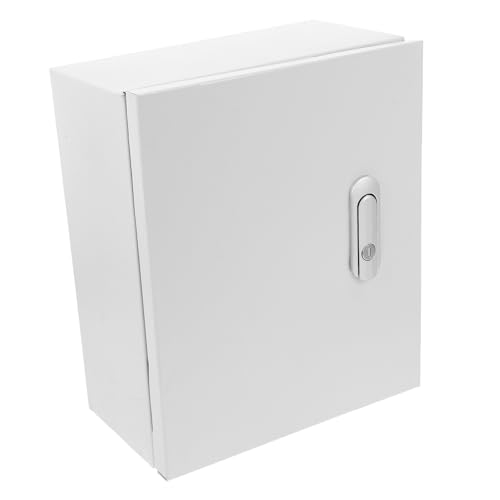 Armoire de commande murale en acier inoxydable blanc et boîtier électrique étanche ultra robuste