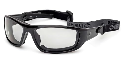 Harley-Davidson Men's Blaze Ace 2.0 Sunglasses w/Headstrap, Polarized Lenses