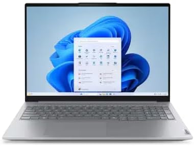 Lenovo ThinkBook 16 G8 IAL Laptop 2026 16” WUXGA 1920x1200 Display Intel Core Ultra 9 185H,16core,Intel Graphics16GB DDR5,1TB SSD,Backlit KB,Thunderbolt 4,FP,WiFi 6E,Bluetooth 5.3, Windows 11 Pro