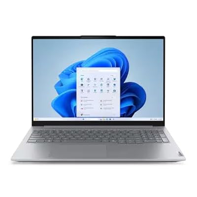 Lenovo ThinkBook 16 G8 Laptop, 16" WUXGA IPS Display, Intel Ultra 9 185H 16-Core, Intel Graphics, 16GB DDR5 2TB SSD, Backlit KB, Thunderbolt 4, Fingerprint, Wi-Fi 6E, 1080p FHD Camera, Win11 Pro