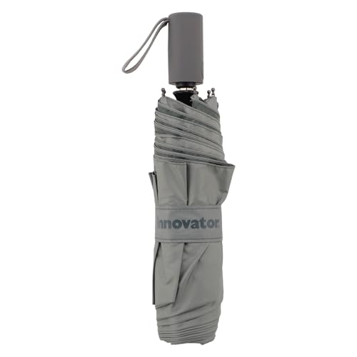 小川(Ogawa) 【2025】 折りたたみ傘 メンズ 日傘 晴雨兼用 遮熱 遮光 UVカット 99.9％以上 ワンタッチ自動開閉 途中で飛び出さない 安全装置付き 55cm innovator はっ水 ネイビー 18755 [5]